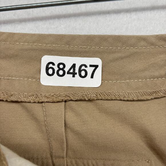 FOR JOSEPH Skirt 32 XXS Twill Pencil Straight Midi Utility 5 Pocket Beige Khaki - Picture 13 of 13